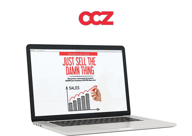 Doberman Dan – Just Sell The Damn Thing + webinar template upsell