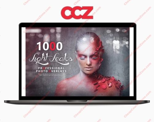 1000 Professional Light Leaks Photo Overlays