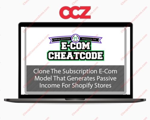 Adrian Morrison eCom Cheatcode