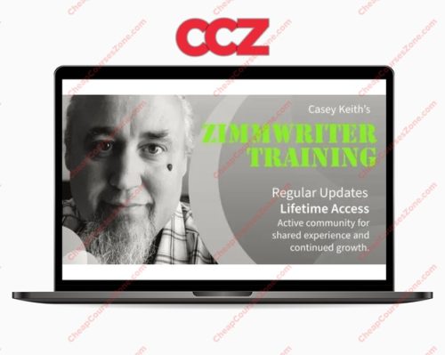 Casey Keith AI-Powered ZimmWriter Training Course for SEO