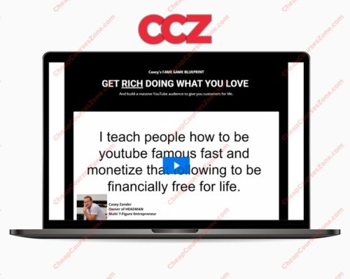 Casey Zander YouTube Fame Game Blueprint