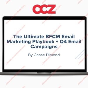 Chase Dimond The Ultimate BFCM Email Marketing Playbook Q4 Email Campaigns