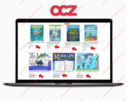 DFY Ocean Animals Coloring Bundle OTOs