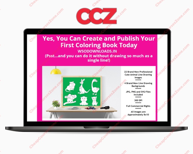 Fuzzy Friends of Australia Coloring PLR Pack OTOs