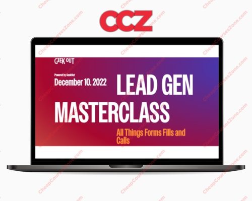 Geekout Lead Gen Masterclass 12-2022