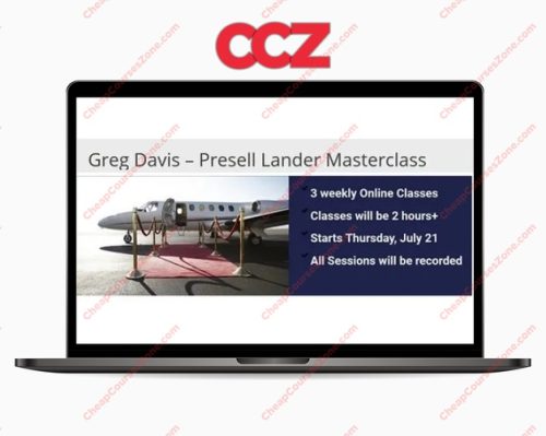 Greg Davis Presell Landers Masterclass
