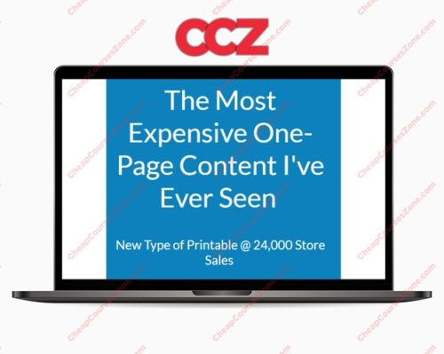 High-Value Printable Profits How To Sell One PDF for 68