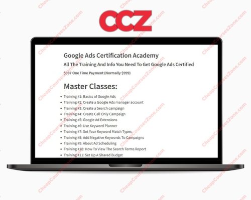 Jack Hopman Google Ads Certification Academy