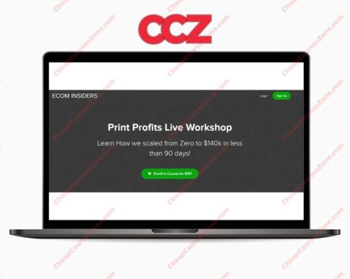 James Beattie Print Profits Live Workshop Scaled From Zero to 140k In Less Than 90 Days