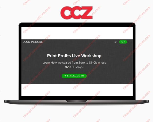 James Beattie Print Profits Live Workshop Scaled From Zero to 140k In Less Than 90 Days