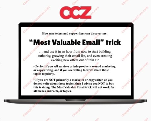 John Bejakovic Most Valuable Email
