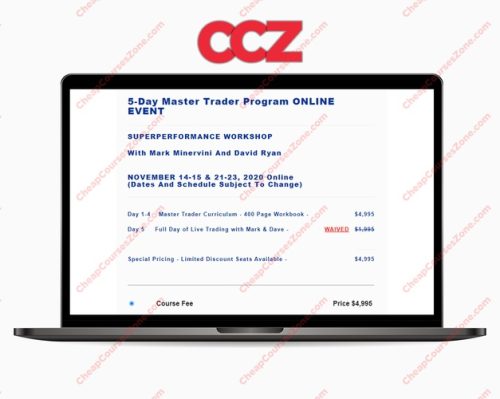 Mark Minervini 5-Day Master Trader Program ONLINE EVENT