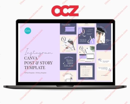 Minimalist Elegant FAQ Canva Instagram Post and Stories Template
