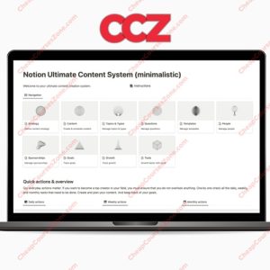 NotionWay Notion Ultimate Content System aesthethic minimalistic
