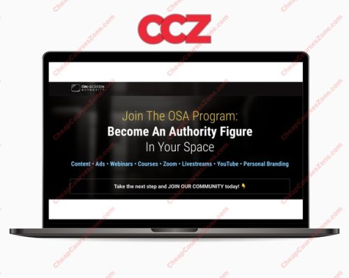 On-Screen Authority The Online Course