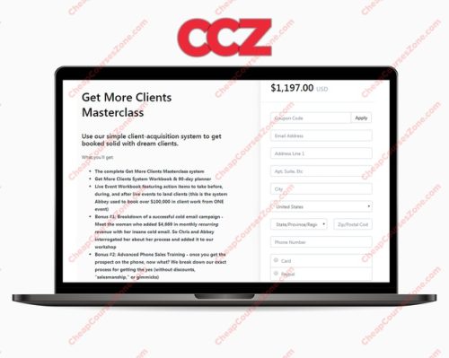 Chris Orzechowski Get More Clients Masterclass