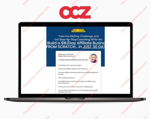 Duston MacGroarty Build A 1KDay Affiliate Business UP1