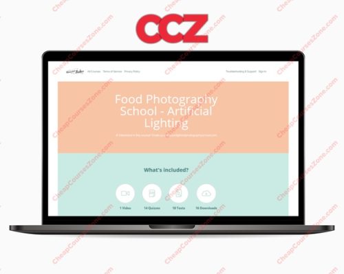 Food Photography School Artificial Lighting Course