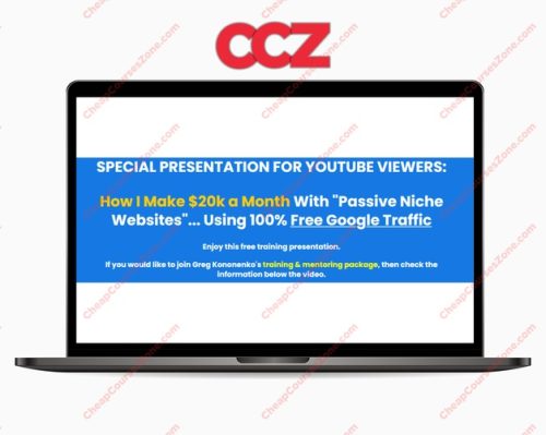 Greg Kononenkos Caffeinated Niche Profits How I Make 20k a Month With Passive Niche WebsitesUsing 100 Free Google Traffic
