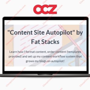 Jon Dykstra Content Site Autopilot