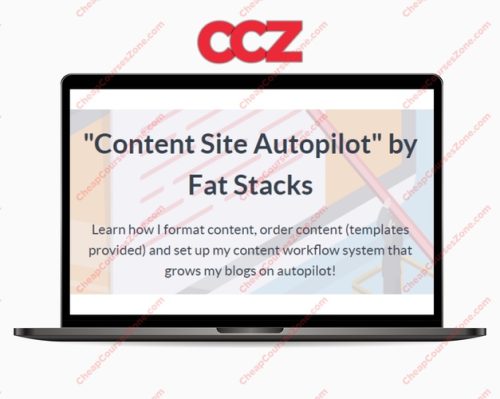 Jon Dykstra Content Site Autopilot