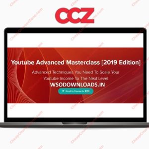Jordan Mackey Youtube Advanced Masterclass 2019