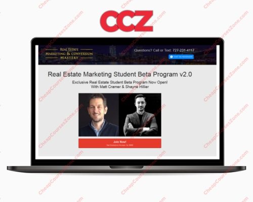 Matt Cramer Shayne Hillier Real Estate Marketing Student Beta Program v20