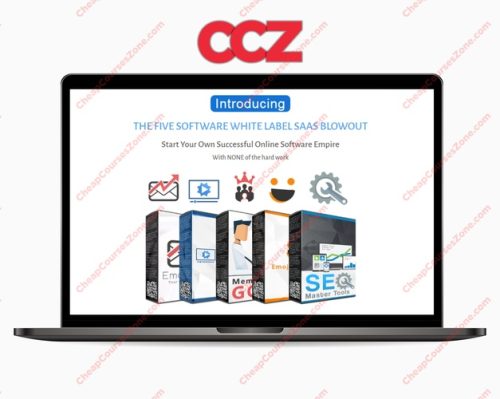 THE FIVE SOFTWARE WHITE LABEL SAAS BLOWOUT Launching 7 Dec 2020