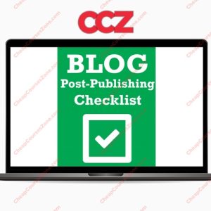 Blog Publishing Checklist