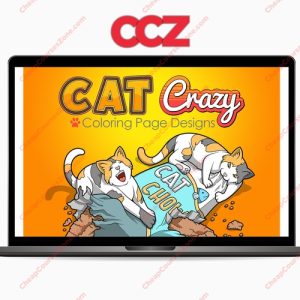 Cat Crazy Coloring Pages FE Only
