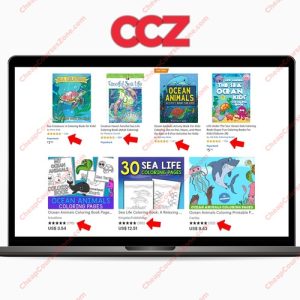 DFY Ocean Animals Coloring Bundle OTOs