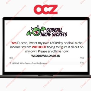 Duston McGroarty Oddball Niche Secrets Coaching Program