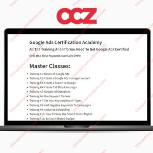 Jack Hopman Google Ads Certification Academy