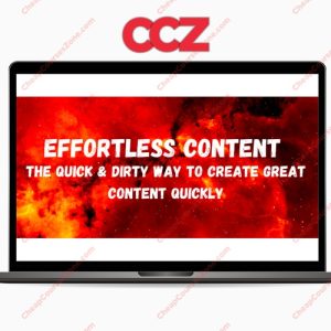 Ryan Booth Effortless Content The Quick Dirty Way To Create GREAT Content Quickly