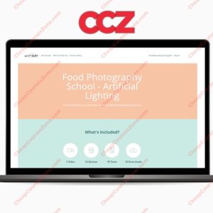 SUPER HOT SHARE Food Photography School Artificial Lighting Course