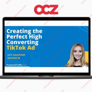 Savannah Sanchez TikTok Ads Course