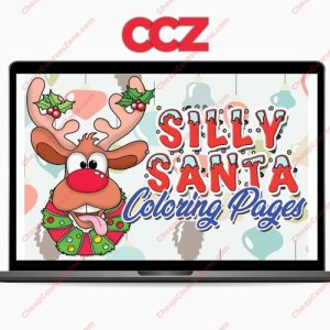 Silly Santa Coloring Pages